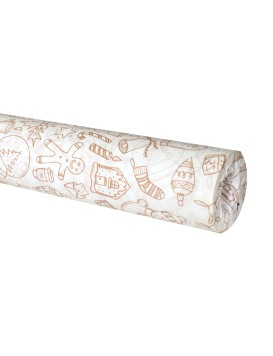 BACKERY NAVIDAD BOBINAS GREASEP 32gr x 485mm  T/C (50mt) 